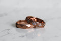 Jasmine Karikagyűrű Pár - 14K Rozé Arany - 40 db 0.006 ct Gyémánt