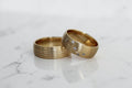Starlight Karikagyűrű Pár - 14K Sárga Arany - 5 db 0.006 ct Gyémánt
