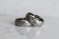 Moonlight Karikagyűrű Pár - 14K Fehér Arany - 54 db 0.006 ct Gyémánt