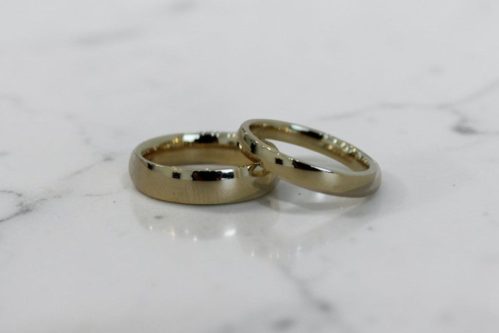 Klasszikus Enyhén Domború Karikagyűrű - 2 mm - 8 mm